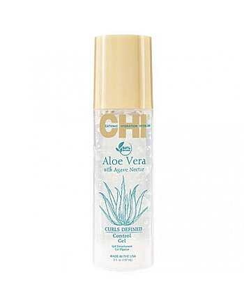 CHI Aloe Vera with Agava Nectar Control Gel - Гель для укладки для вьющихся волос 147 мл - hairs-russia.ru